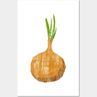 Green onion Posters and Art